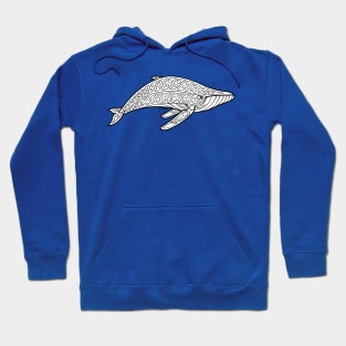 Native Inspired Humpback Whale Hoodie